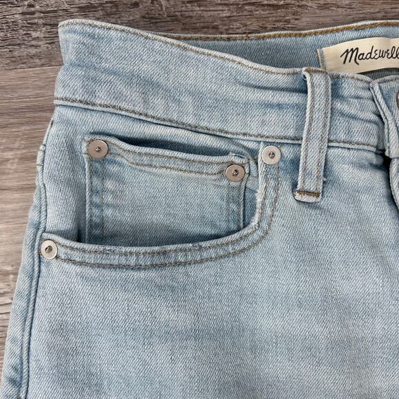 Madewell Perfect Vintage Straight Jean 27 Light Wash Denim - Picture 2 of 8